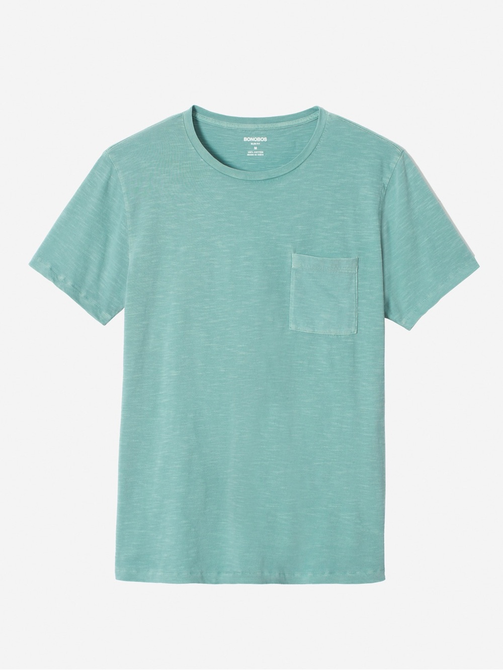 Bonobos Men's 100% Cotton Garment Dyed Pocket Tee Shirt
